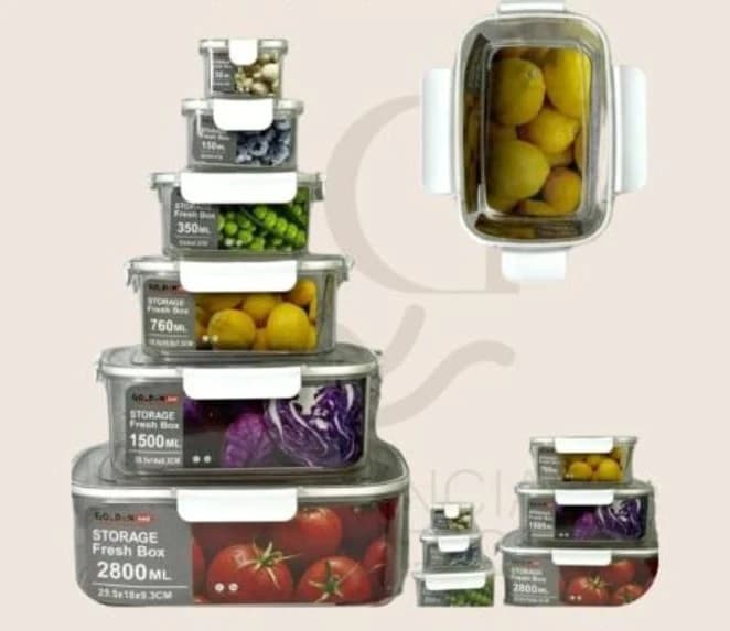 Recipientes organizadores